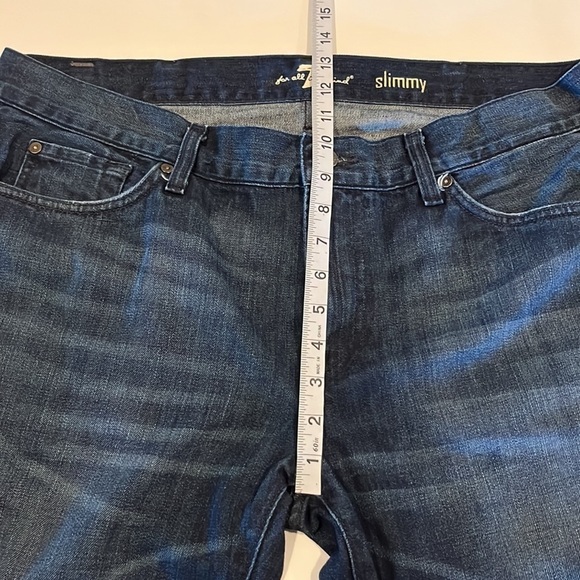 7 For All Mankind Slimmy Size 38 - Picture 5 of 16